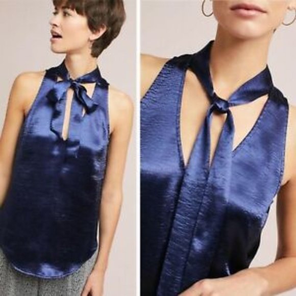 Maeve Satin Blouse - Picture 1 of 5